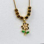 Floral Pendant Necklace - Adorn-iq