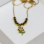 Floral Pendant Necklace - Adorn-iq