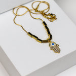 Hamsa Nazar Necklace - Adorn-iq