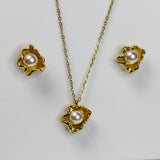 Serene Pearl Combo Set - Adorn-iq