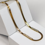 Tennis Snake Chain Necklace - Adorn-iq