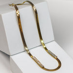 Tennis Snake Chain Necklace - Adorn-iq