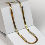 Tennis Snake Chain Necklace - Adorn-iq