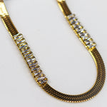 Tennis Snake Chain Necklace - Adorn-iq
