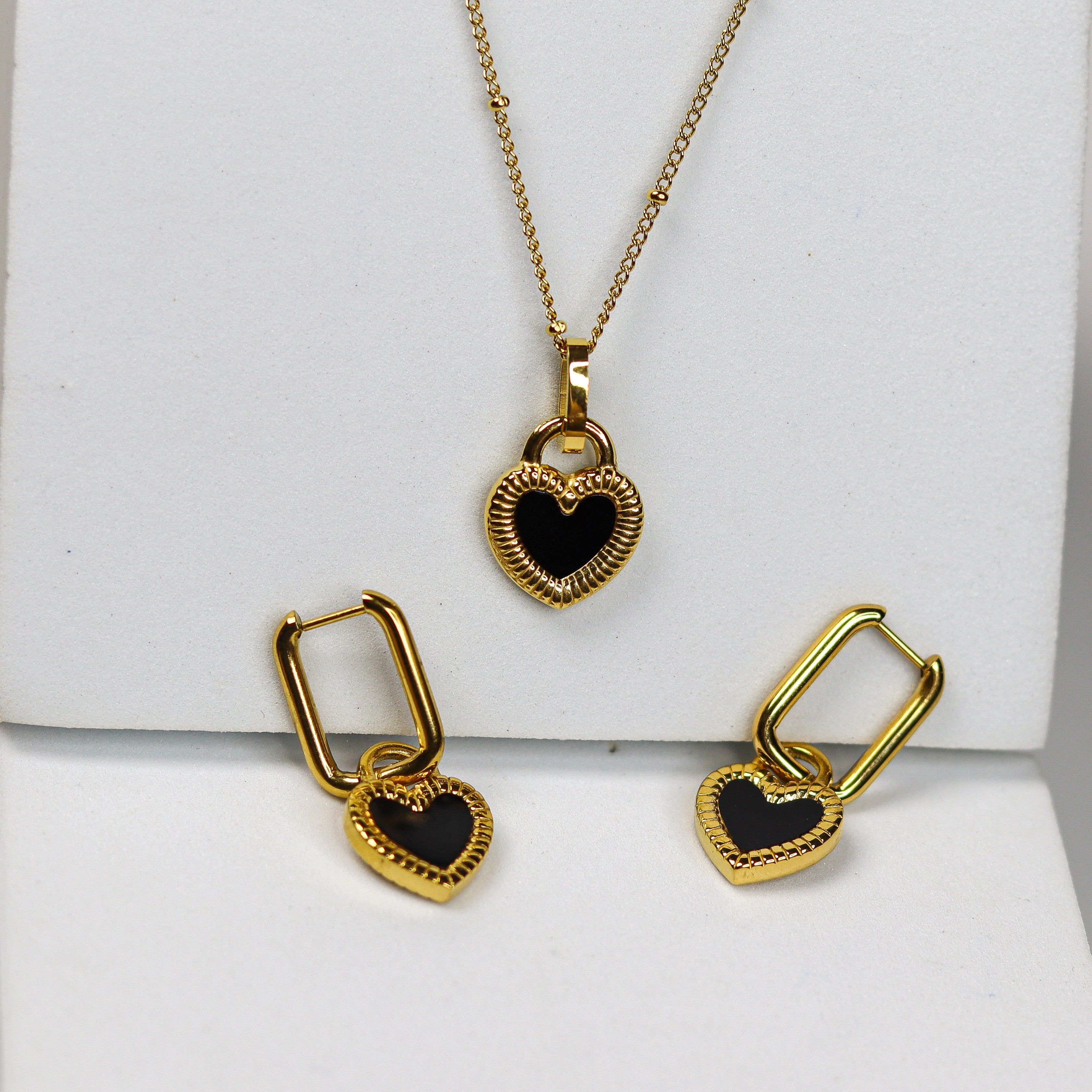Reversible Heart Combo Set - Adorn-iq