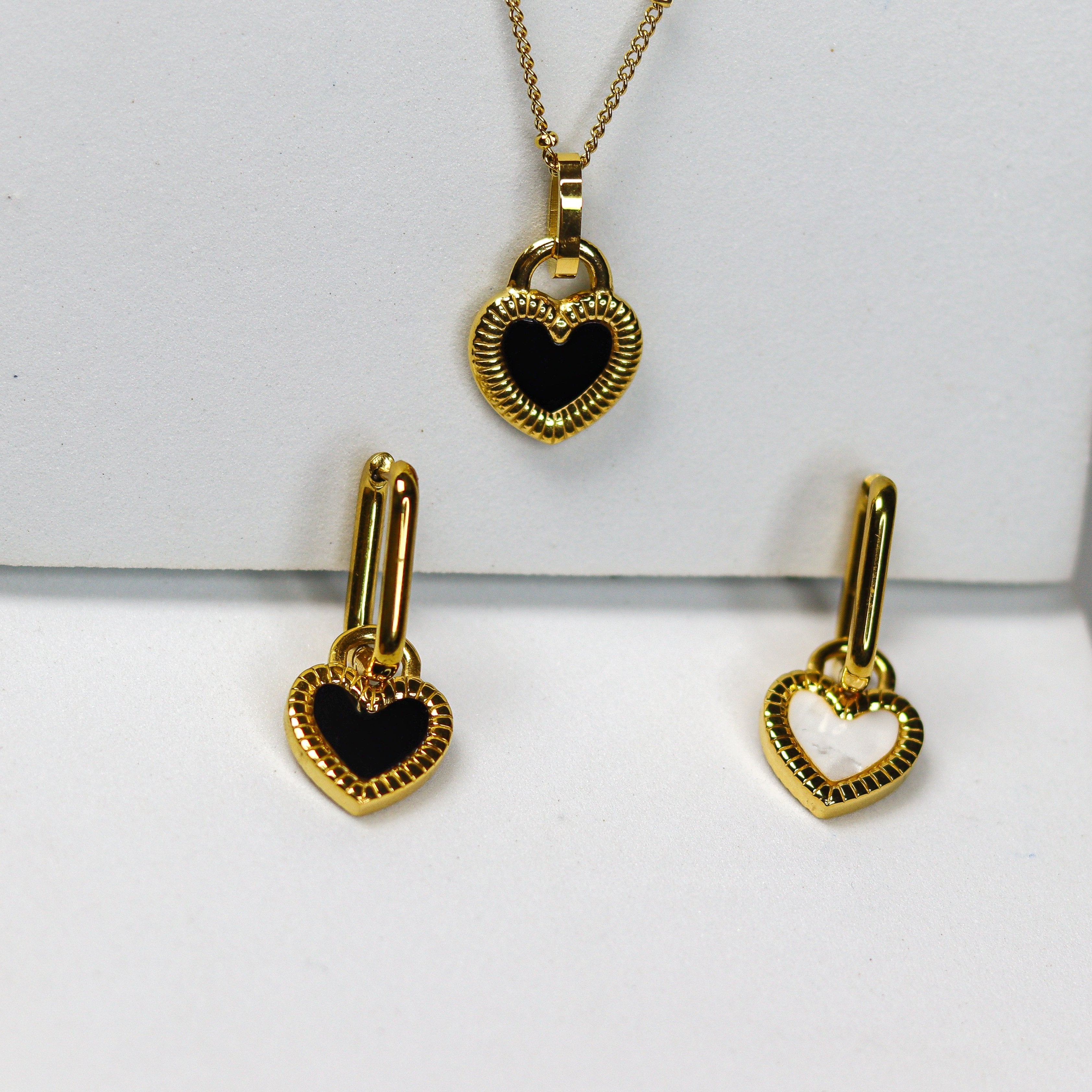 Reversible Heart Combo Set - Adorn-iq
