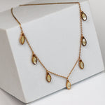 Mother Pearl Cham Necklace - Adorn-iq