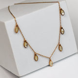 Mother Pearl Cham Necklace - Adorn-iq