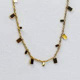 Mini Gold Bar Necklace - Adorn-iq