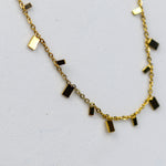 Mini Gold Bar Necklace - Adorn-iq
