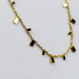 Mini Gold Bar Necklace - Adorn-iq