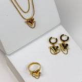 Stone Heart Combo Set - Adorn-iq