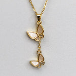 Mini Butterfly Necklace - Adorn-iq
