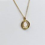 Mother Pearl Drop Necklace - Adorn-iq