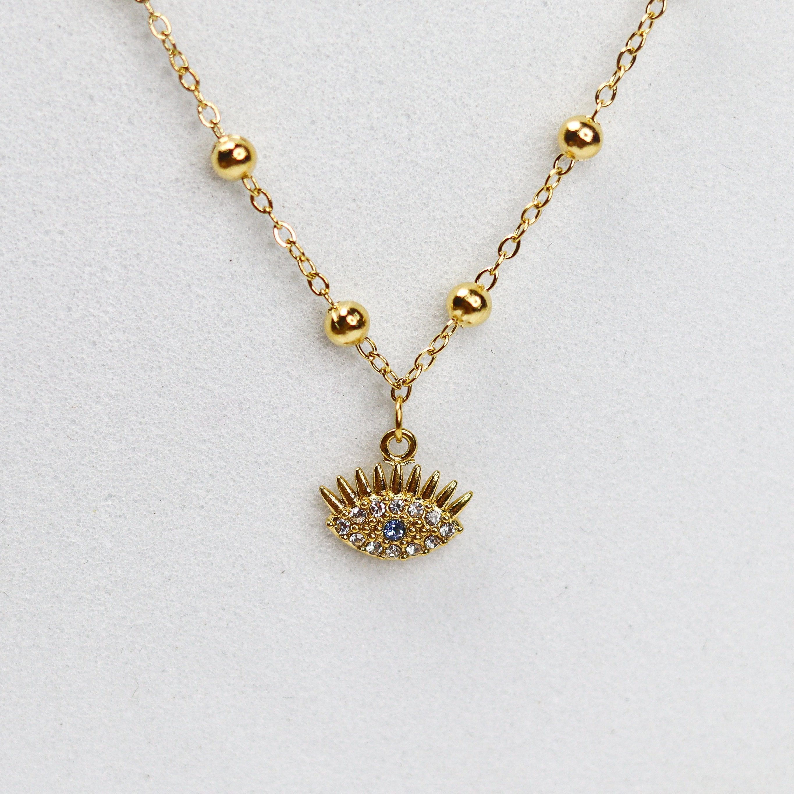 Golden Guardian Necklace - Adorn-iq