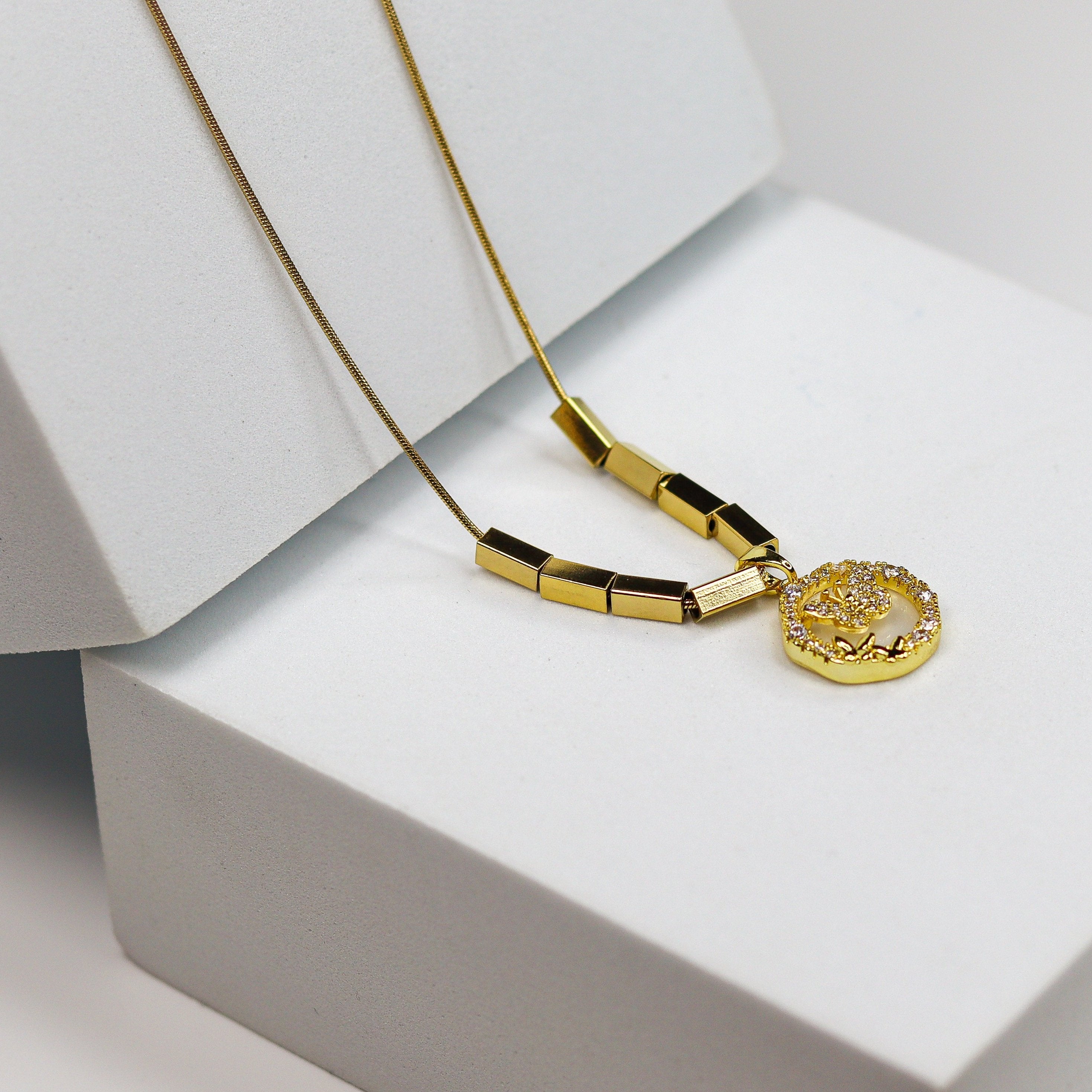 Butterfly Glazed Necklace - Adorn-iq