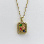 Multi-Stones Zircon Necklace - Adorn-iq
