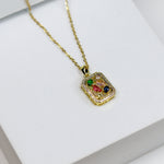 Multi-Stones Zircon Necklace - Adorn-iq