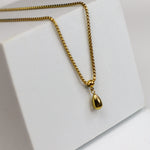 Vintage Gold Drop Necklace - Adorn-iq