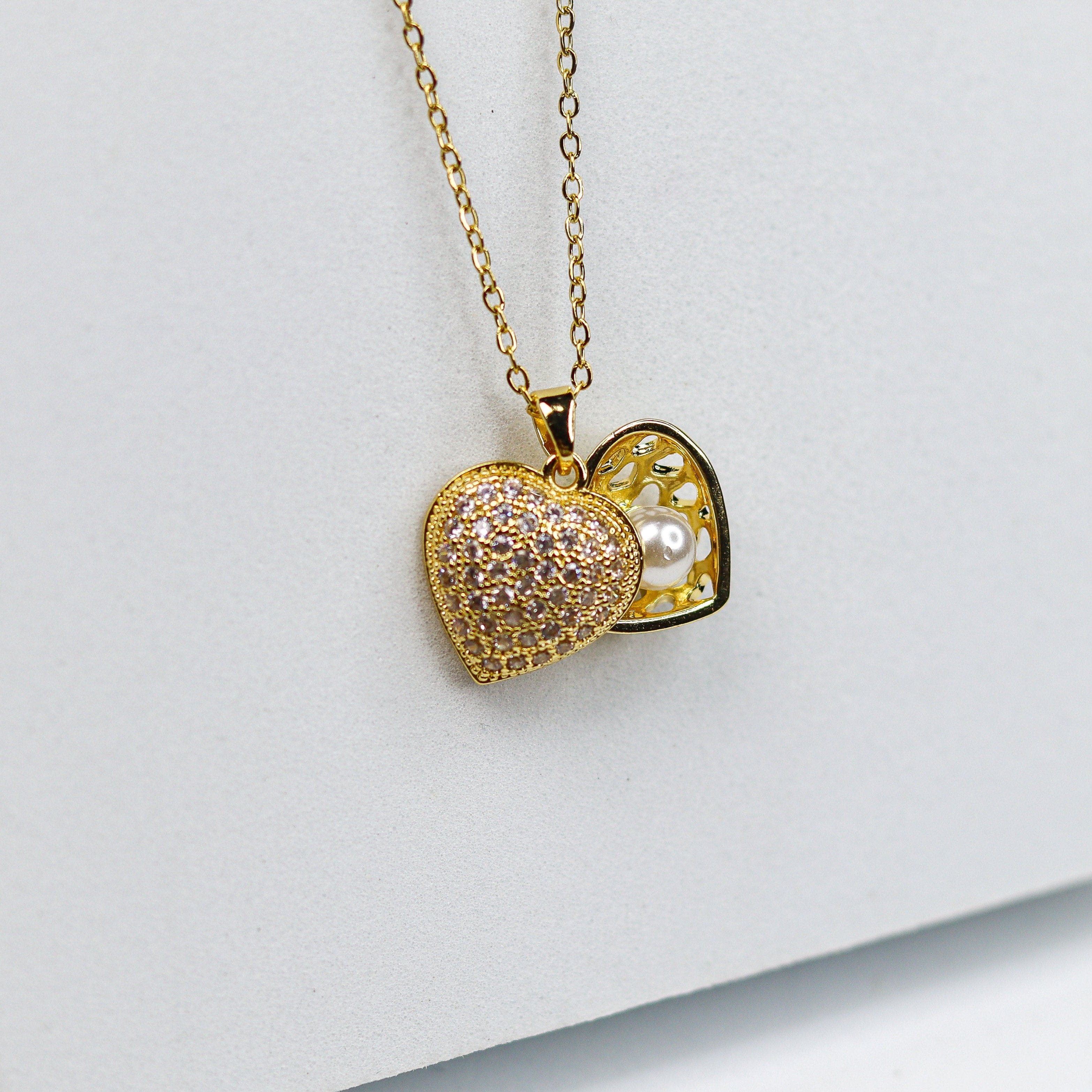 Pee Ka Poo Heart Necklace - Adorn-iq