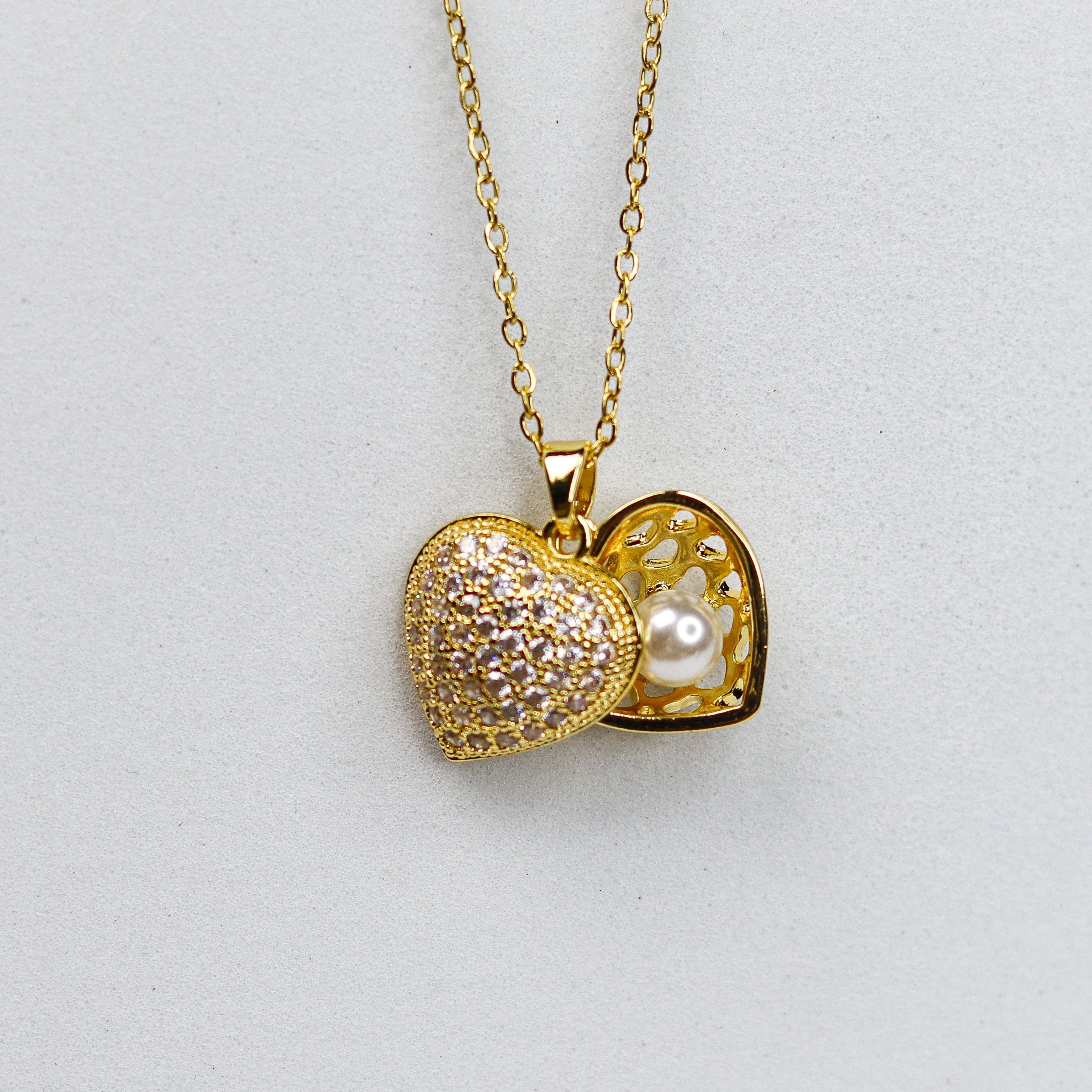 Pee Ka Poo Heart Necklace - Adorn-iq