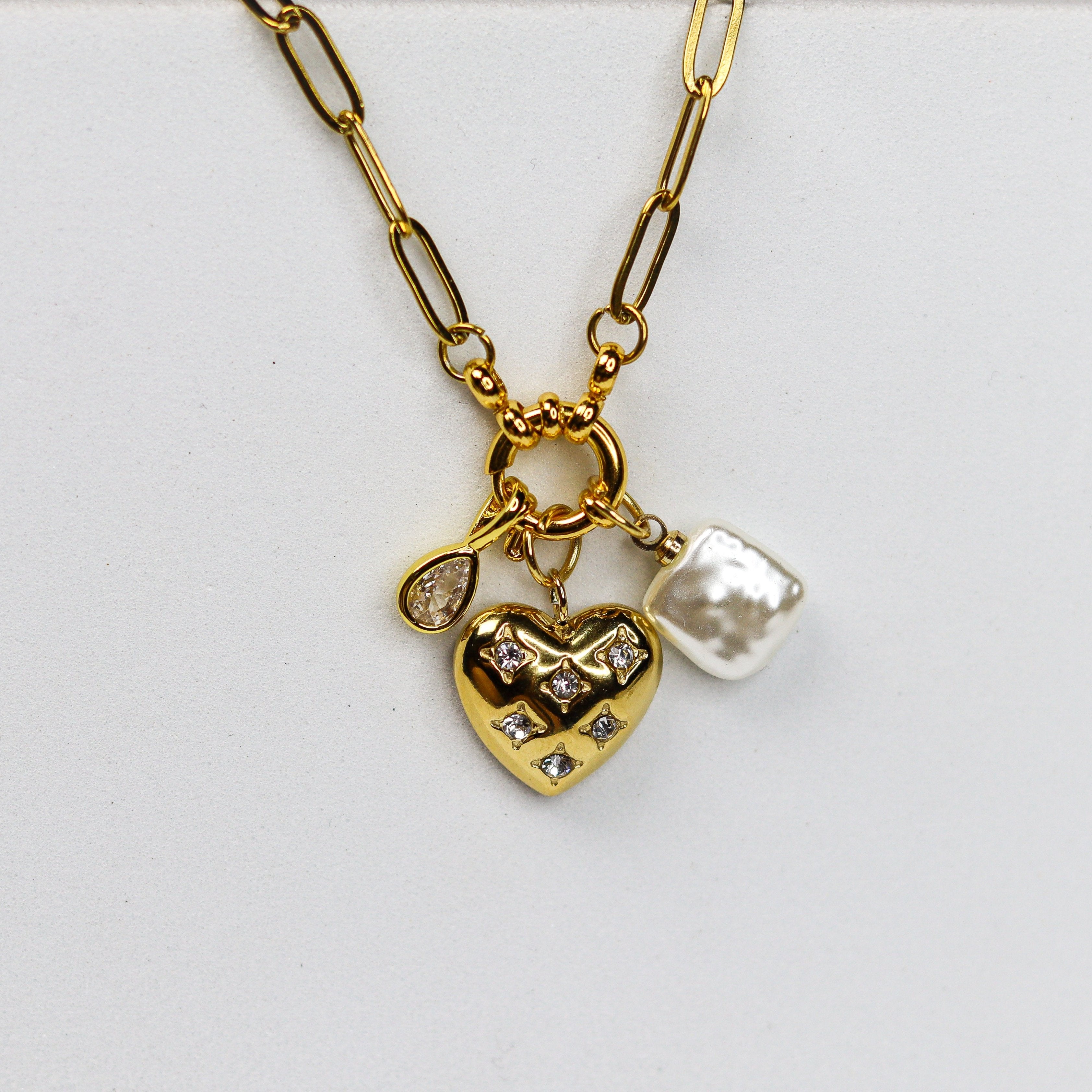 Luxe Love Charm Pendant - Adorn-iq