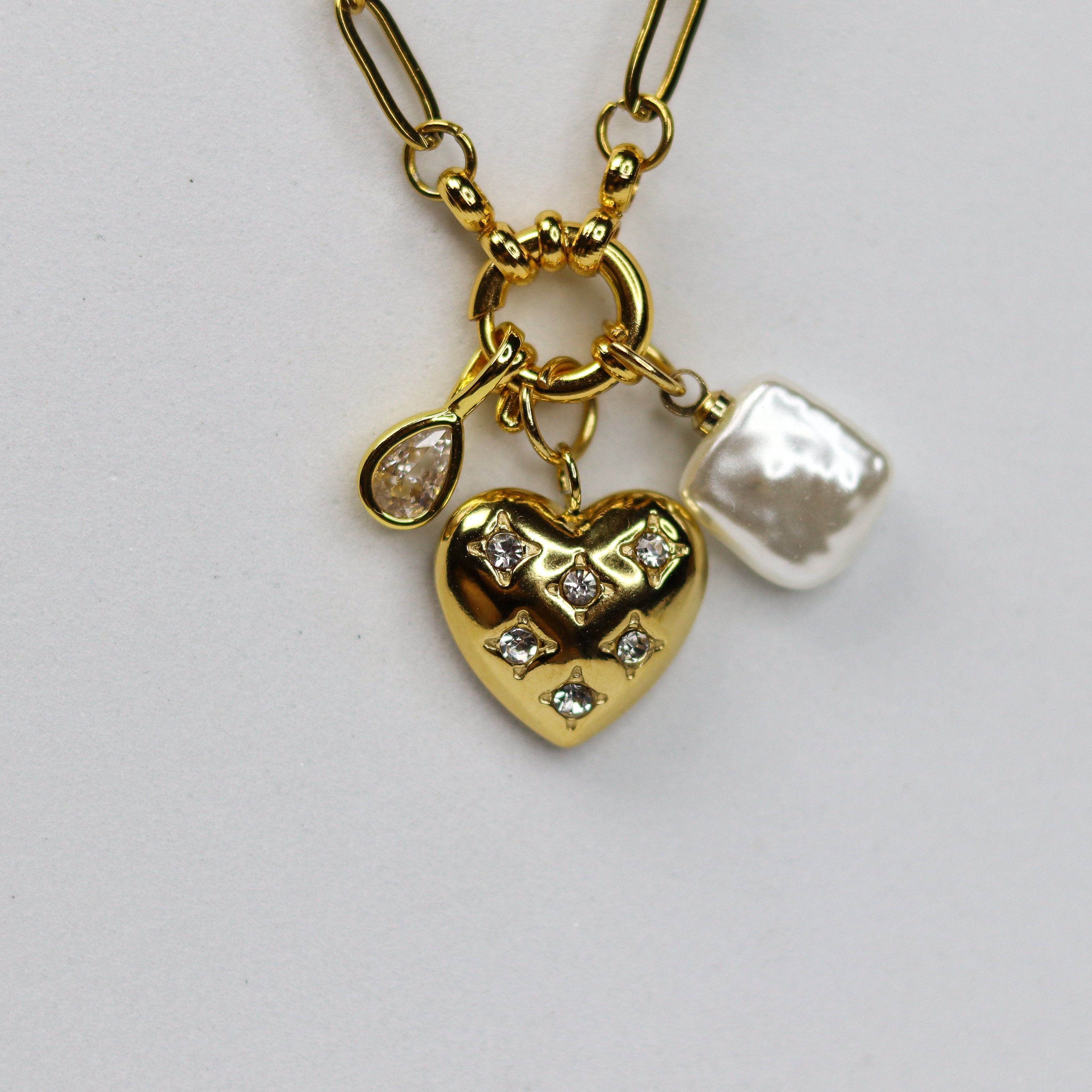 Luxe Love Charm Pendant - Adorn-iq