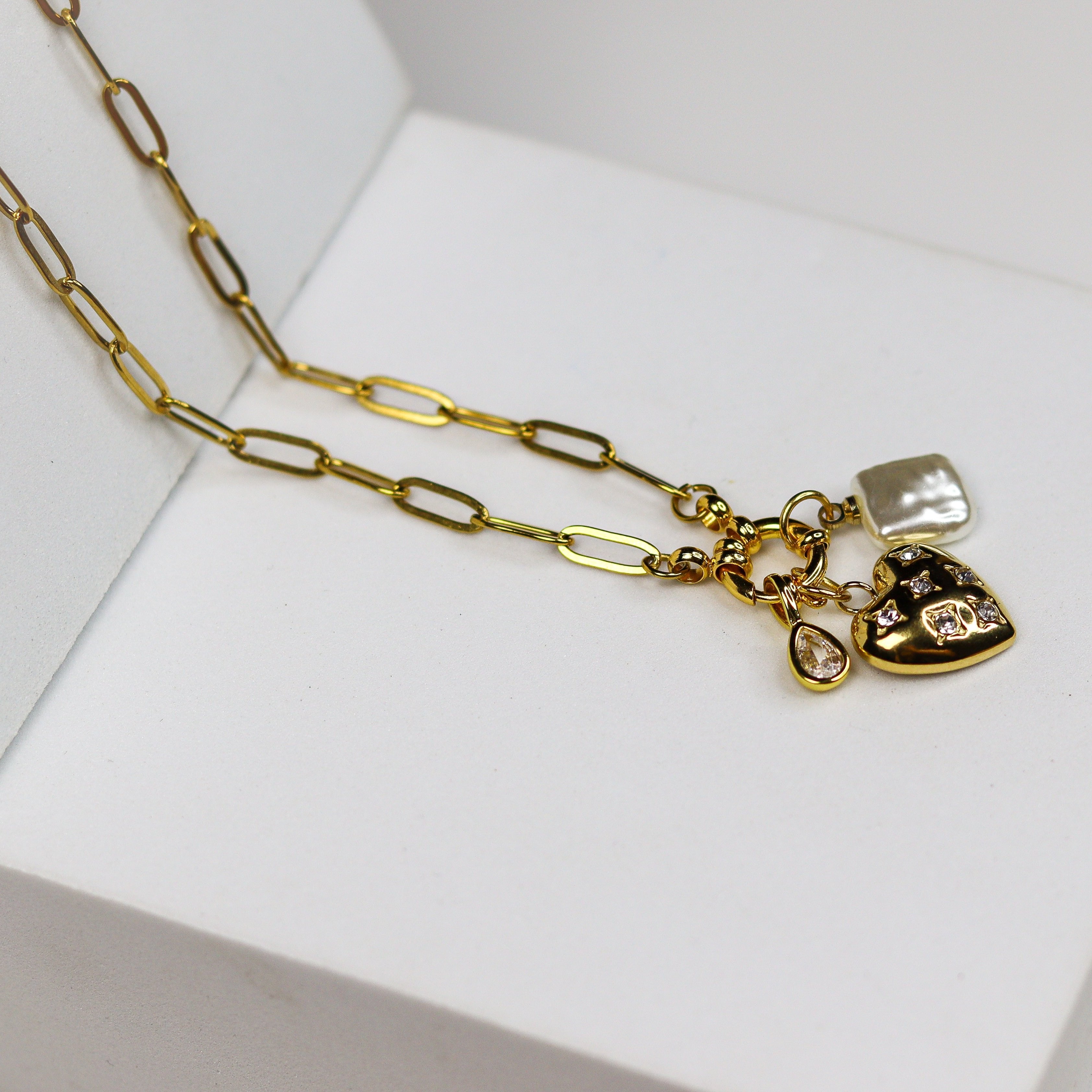Luxe Love Charm Pendant - Adorn-iq