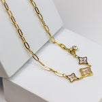 Solitaire Clover Necklace - Adorn-iq