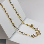 Solitaire Clover Necklace - Adorn-iq