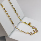 Solitaire Clover Necklace - Adorn-iq