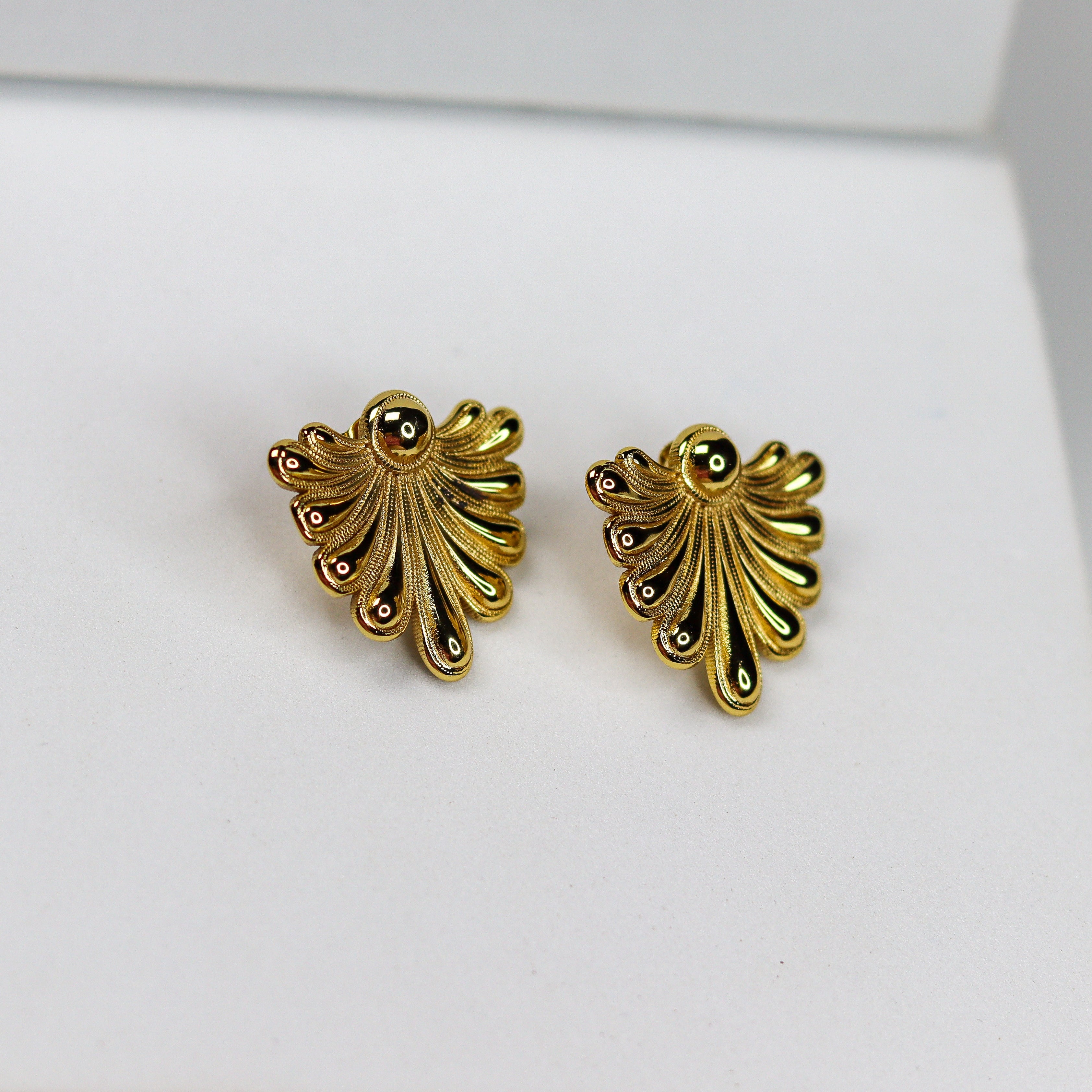 Conch Blossom Earrings