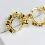 Blooming Hoop Earrings - Adorn-iq