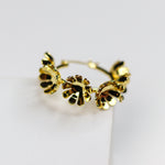 Blooming Hoop Earrings - Adorn-iq