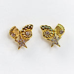 Starry Seashell Earrings - Adorn-iq