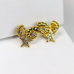 Starry Seashell Earrings - Adorn-iq