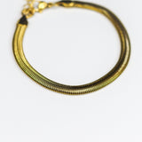 Thick Snake Chain Bracelet - Adorn-iq