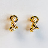 Pearl Swirl Earrings