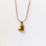 Tilt Heart Necklace