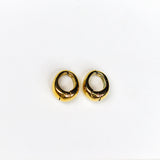 No Piercing Gold Huggies