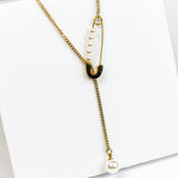 Safety Pearl Necklace