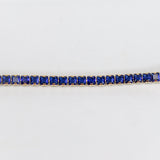 Sapphire Glow Tennis Bracelet