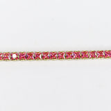 Blush Rose Tennis Bracelet