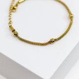 Golden Ball Chain Bracelet