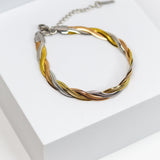 Tri-Tone Braids Bracelet
