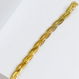 Golden Braid Bracelet
