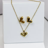 Tilted Heart Combo Set
