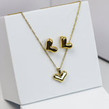 Tilted Heart Combo Set