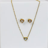 Solitaire Heart Combo Set