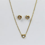 Solitaire Heart Combo Set